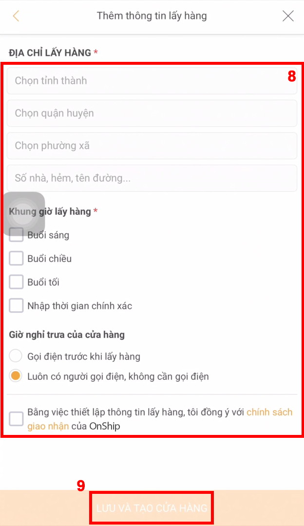 Onship Hướng dẫn đăng ký Onship và nhận tiền COD từ Onship