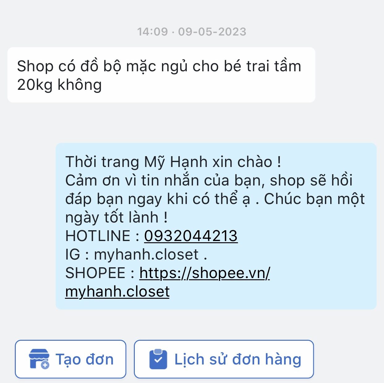 Cài đặt tin nhắn tự động để giữ chân Khách hàng trong lúc chờ đợi
Nguồn: Internet