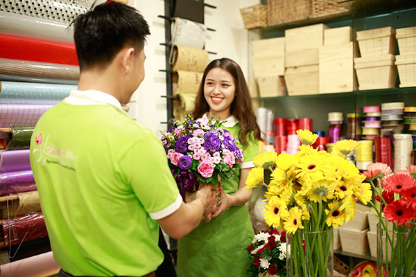 Tạo trải nghiệm mua hoa vui vẻ và hài lòng đến Khách hàng
Nguồn: Internet