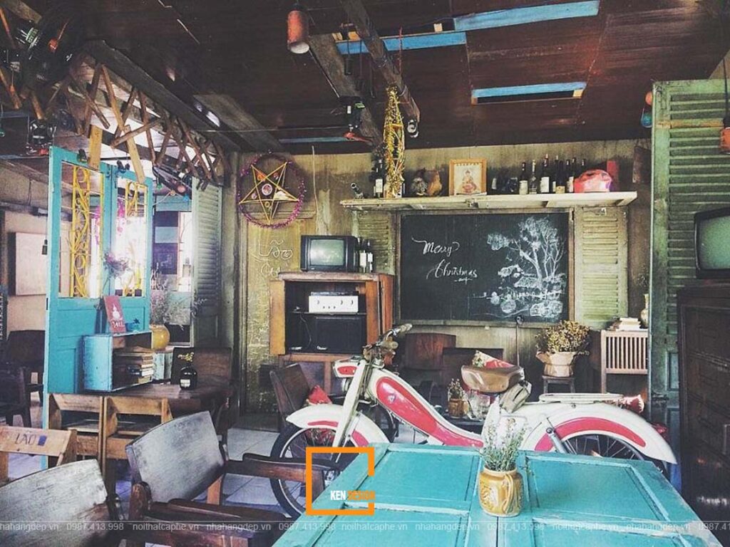 Thiết kế trang trí quán cafe phong cách Vintage
Nguồn: Internet