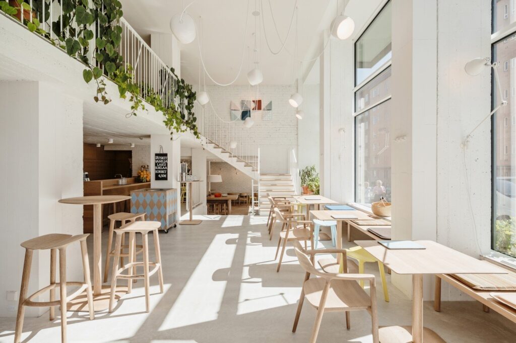 Thiết kế trang trí quán cafe phong cách Minimalist
Nguồn: Internet