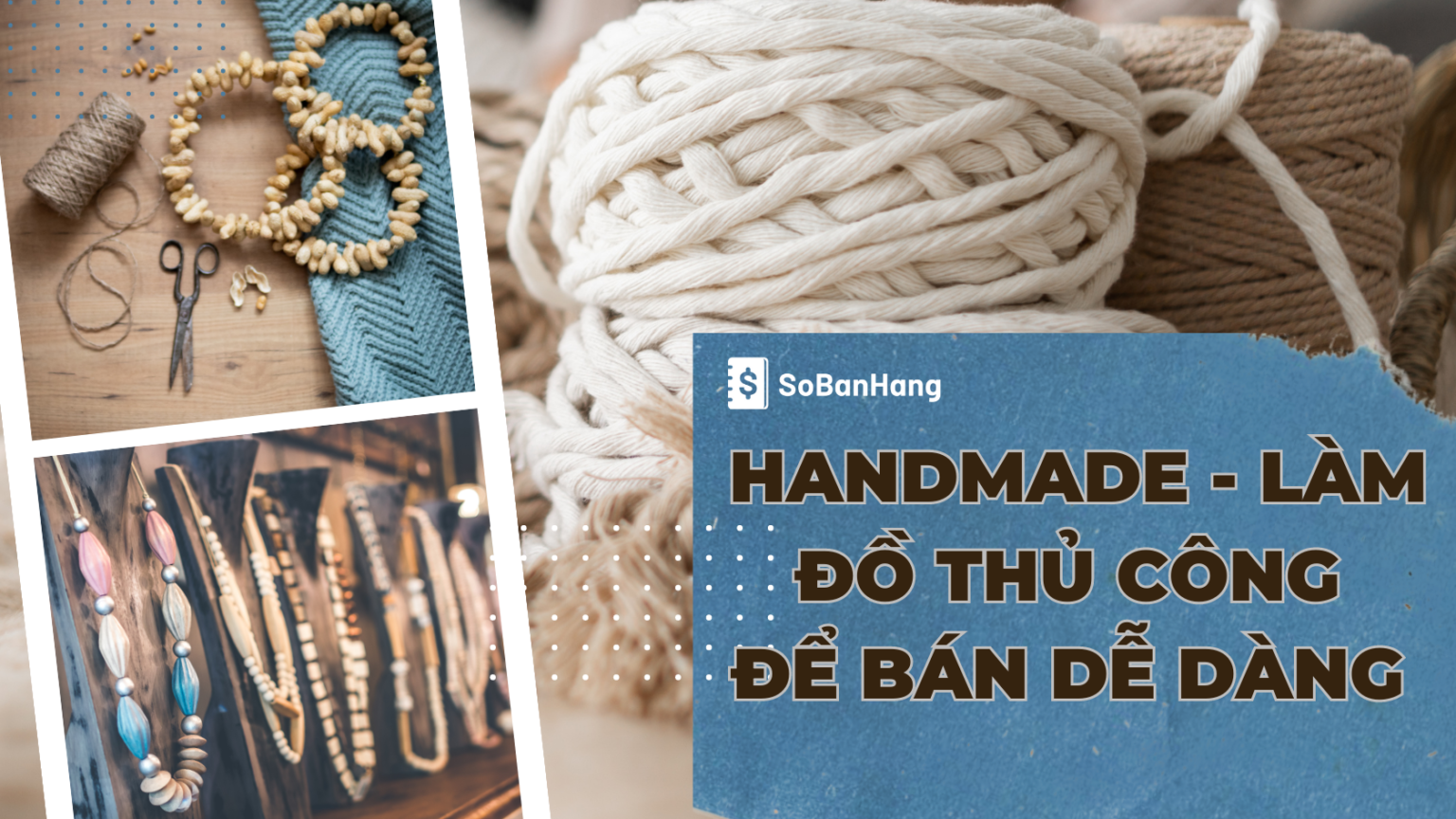 Handmade C ch L m Th C ng n Gi n Ki m Th m Thu Nh p SoBanHang