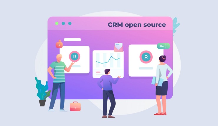 Hình: CRM mã nguồn mở Nguồn: Internet