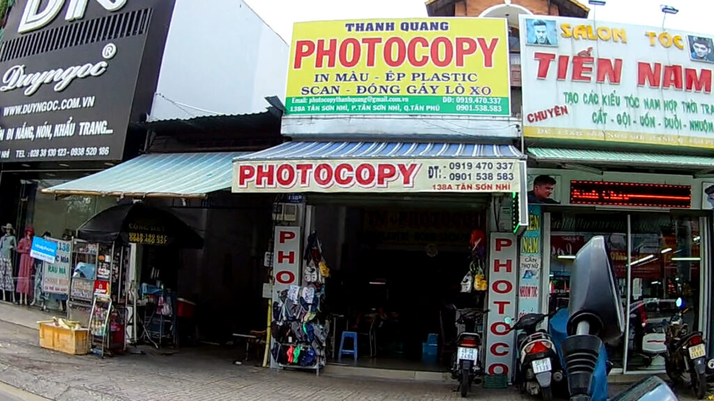 Kinh doanh tiệm photocopy gần trường học
