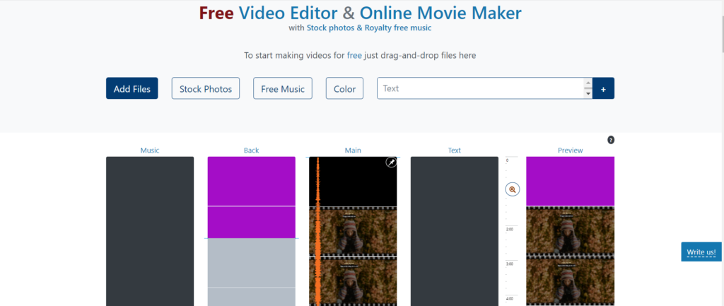 Hình: Movie Maker Online 