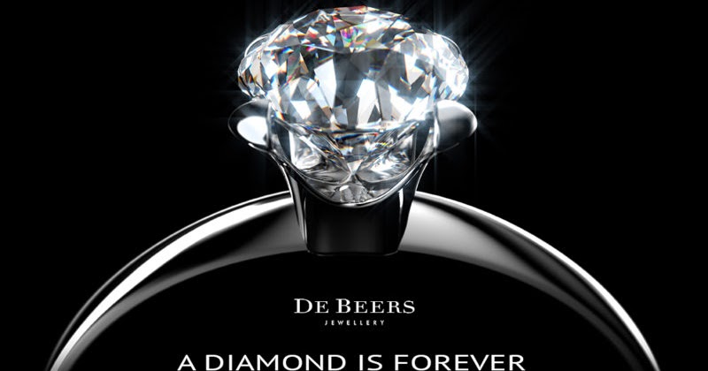 Hình: DeBeers - Kim cương là mãi mãi Nguồn: Internet