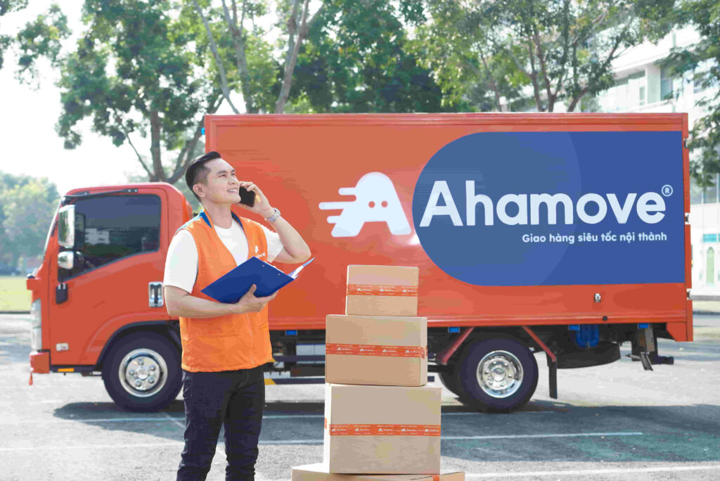 Ahamove thương hiệu giao hàng theo nhu cầu chuyên nghiệp với nền tảng công nghệ hiện đại hàng đầu Việt Nam