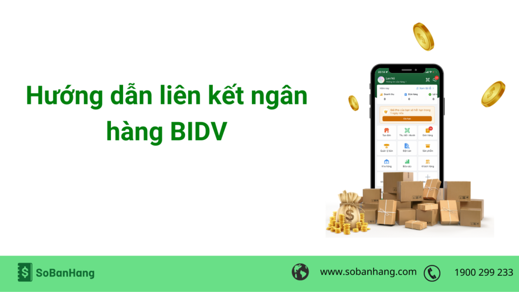 Hướng dẫn liên kết ngân hàng BIDV