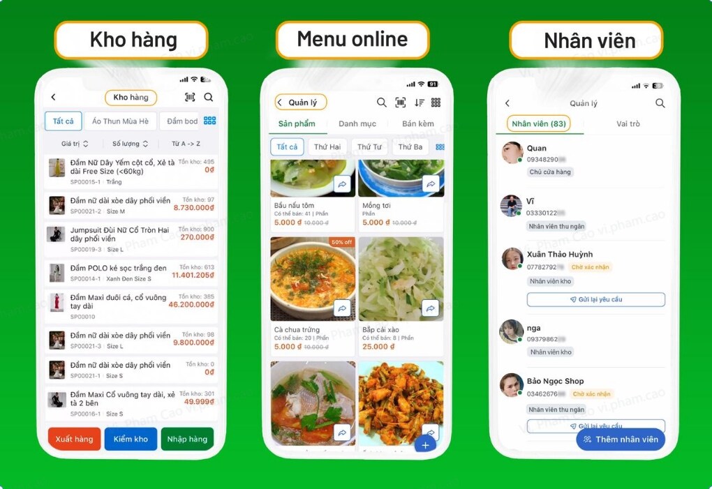 Phần mềm quản lý bán hàng giúp kinh doanh cafe hiệu quả