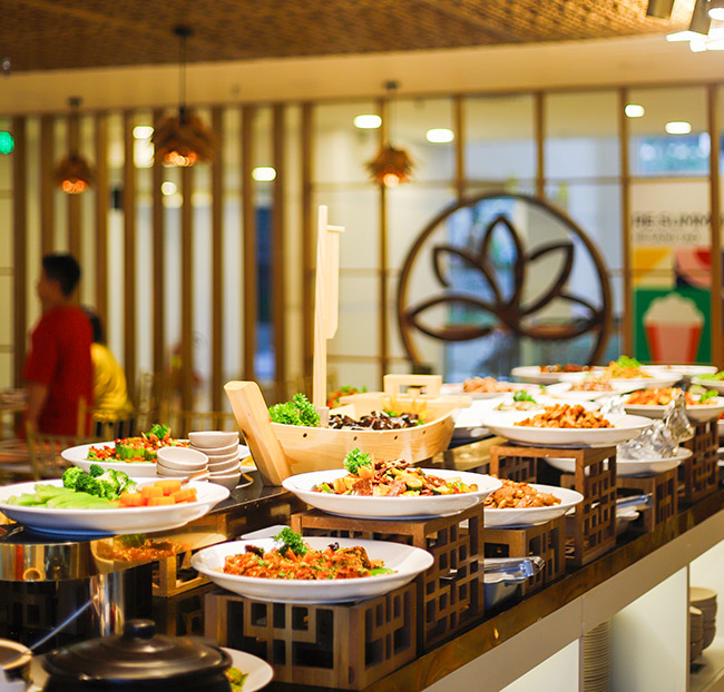 buffet chay ở sài gòn