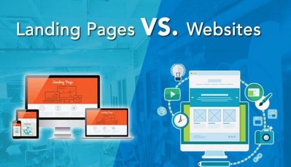 điểm khác nhau giữa Landing page và website là gì