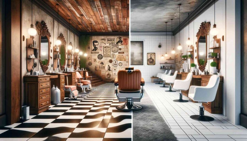 kinh doanh Barber shop 