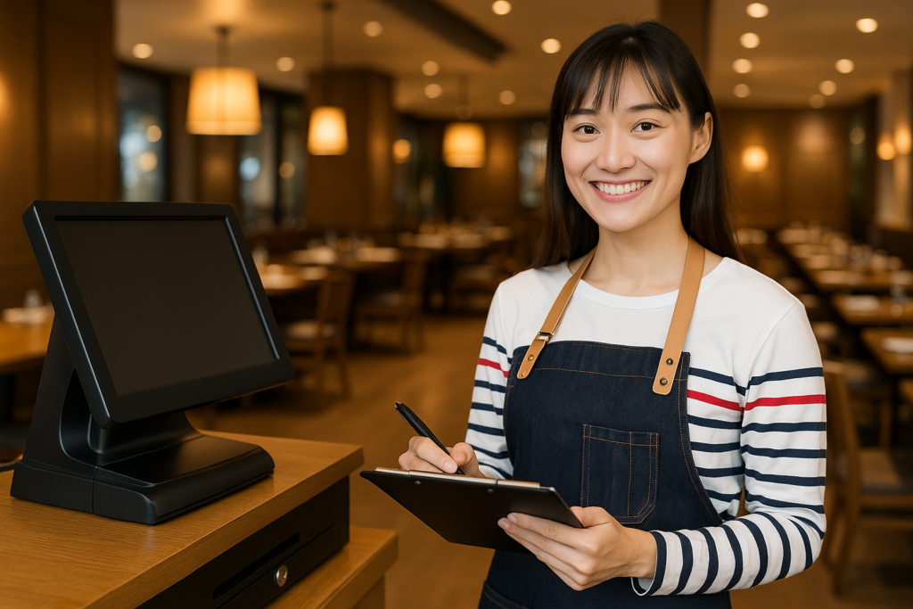 máy tính tiền nhà hàng