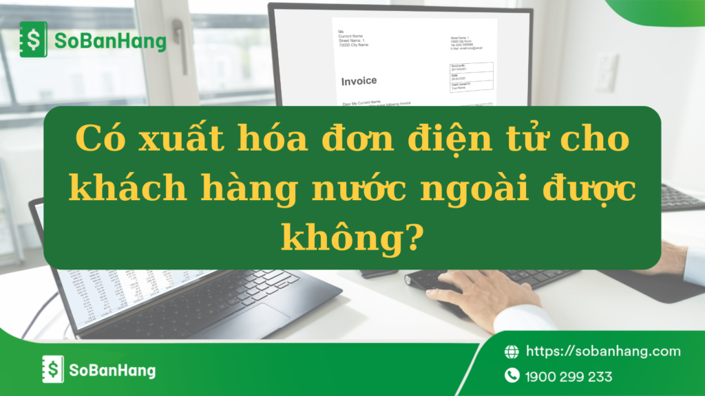 xuất hóa đơn điện tử cho khách nước ngoài