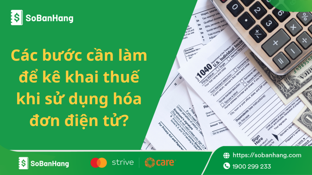 các bước kê khai thuế