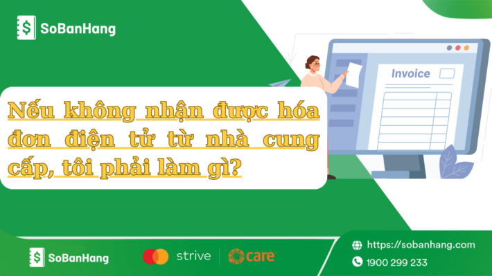 hóa đơn điện tử từ nhà cung cấp