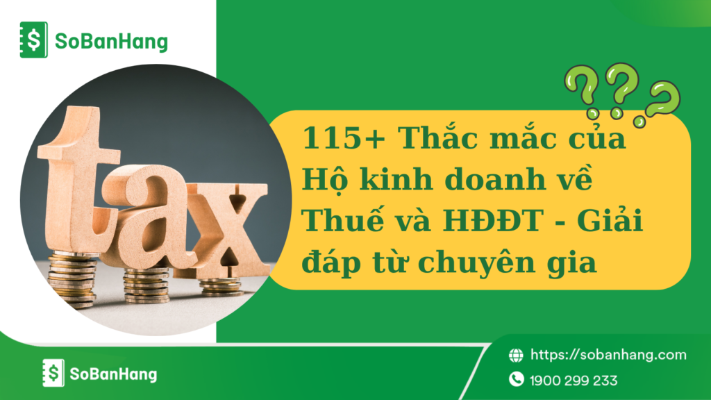 giải đáp thắc mắc hộ kinh doanh