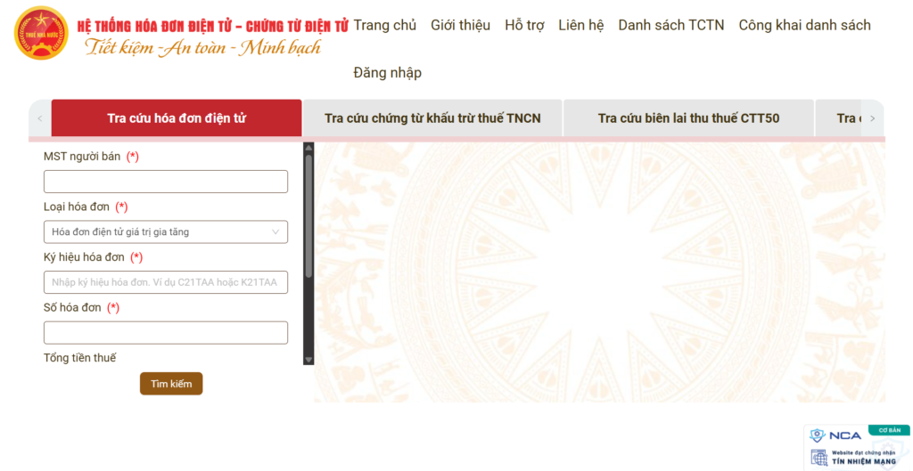 quản lý hóa đơn điện tử