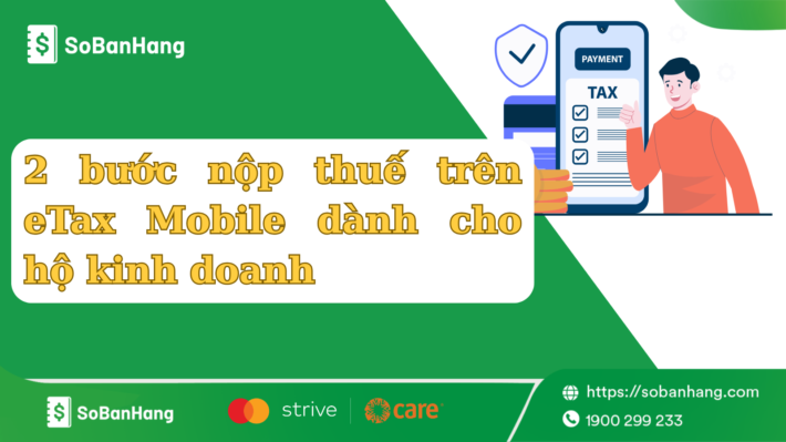 nộp thuế trên eTax Mobile
