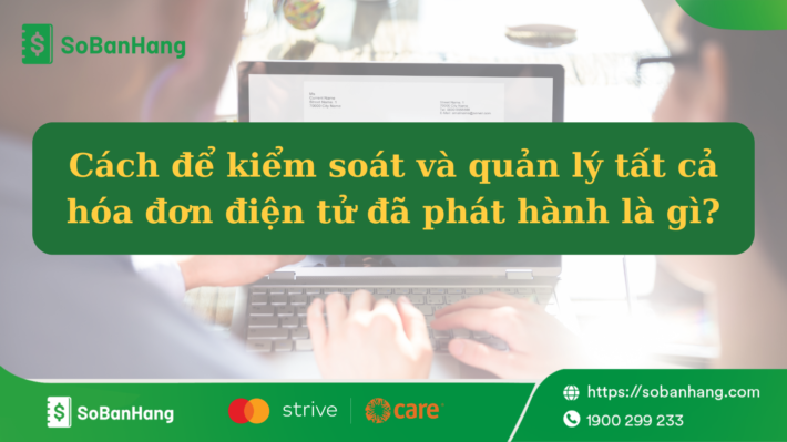 quản lý hóa đơn điện tử