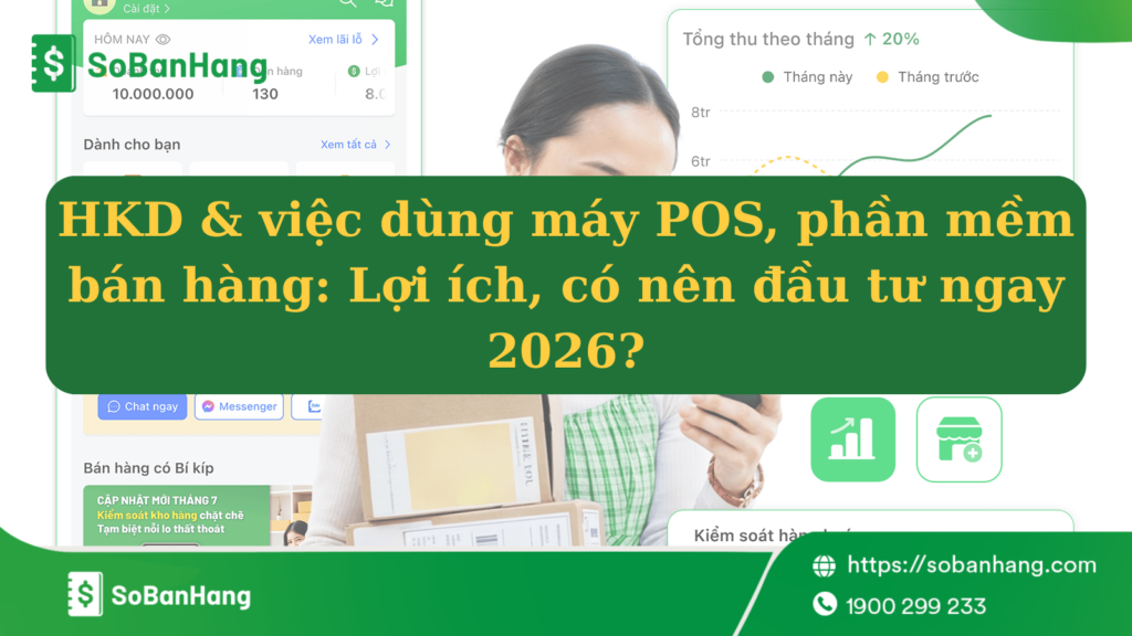 đầu tư phần mềm bán hàng