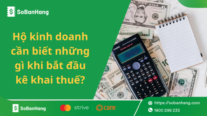 kê khai thuế hộ kinh doanh