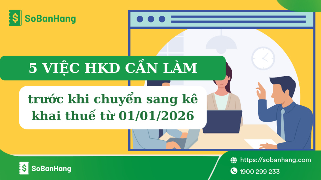 chuyển sang kê khai thuế