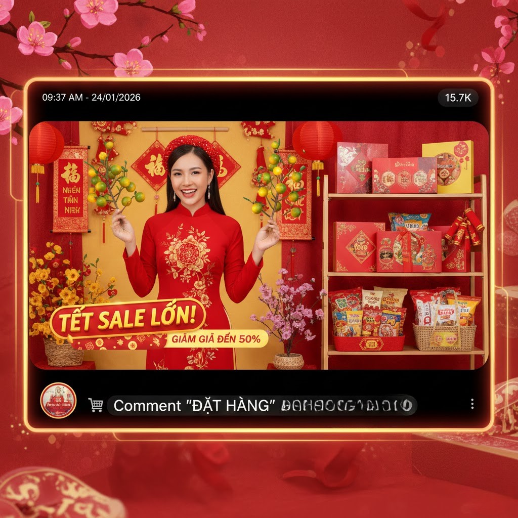 thu hút khách hàng sau Tết