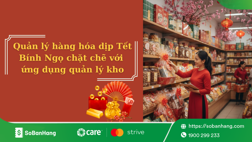 quản lý hàng hóa dịp Tết