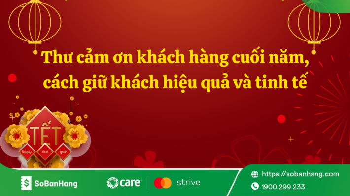 thư cảm ơn khách hàng cuối năm
