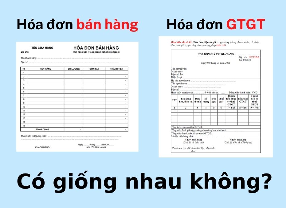 hóa đơn VAT