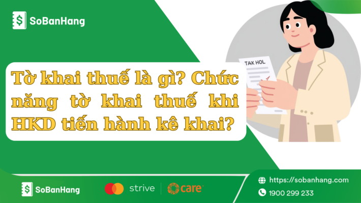 tờ khai thuế hộ kinh doanh