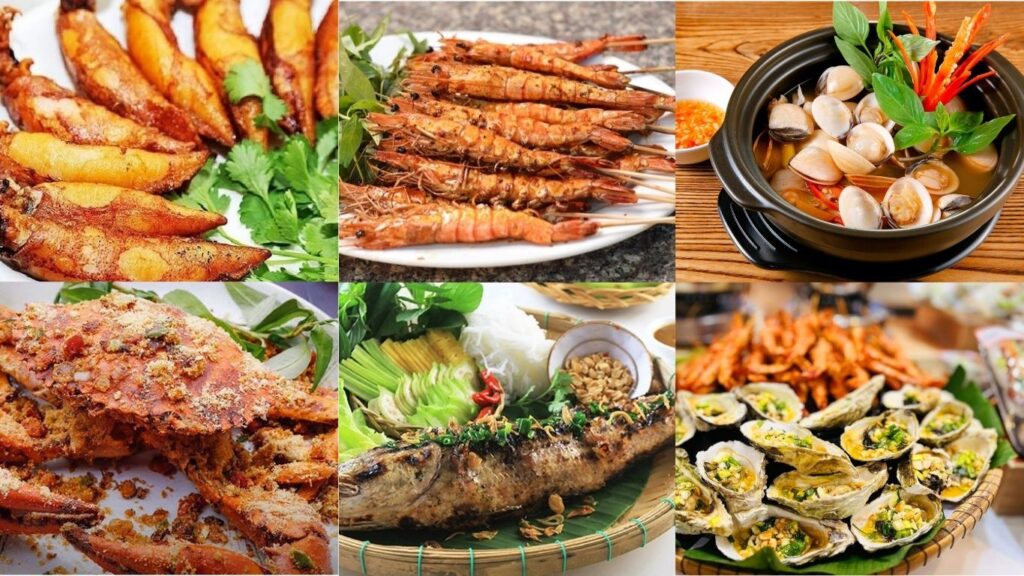 món nhậu bình dân hải sản
