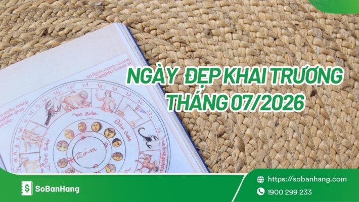 ngày đẹp khai trương tháng 7