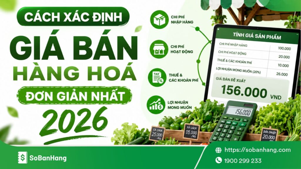 Cách xác định giá hàng hoá
