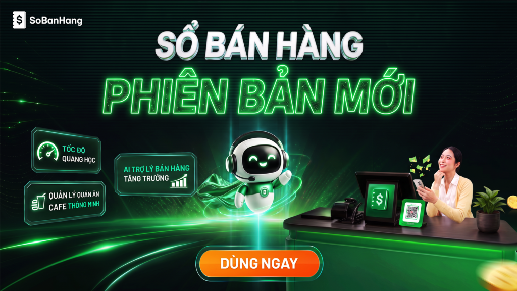 Số Bán Hàng phiên bản mới