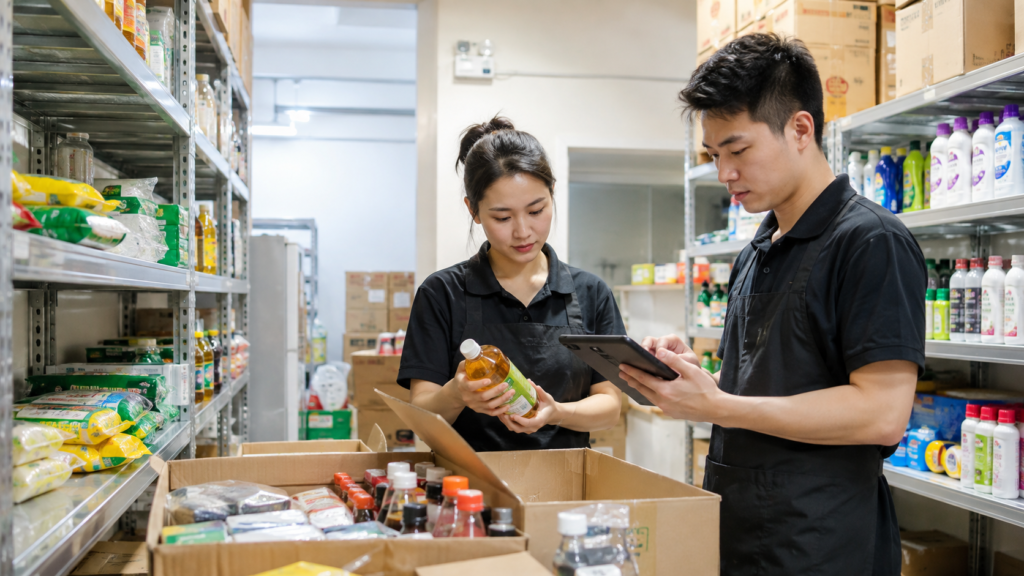 cách kiểm kho tiệm tạp hóa