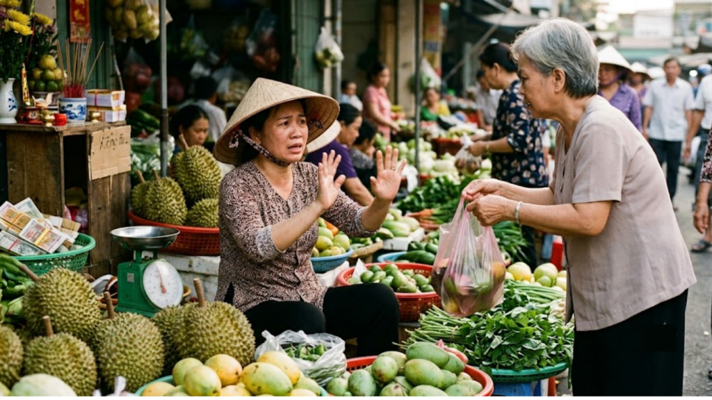 Kiêng kỳ kèo, đổi trả hàng